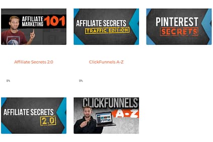 affiliate secrets courses