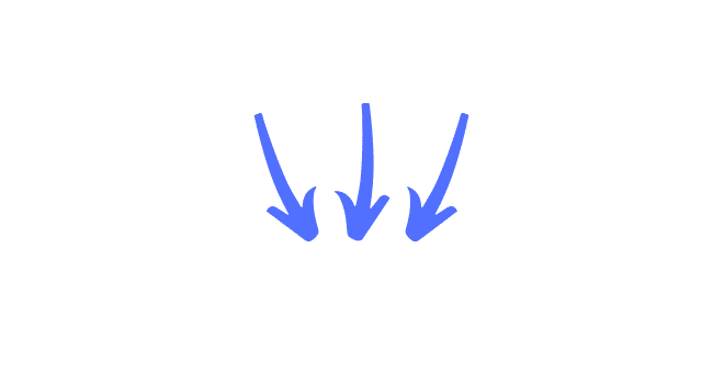 3 arrows