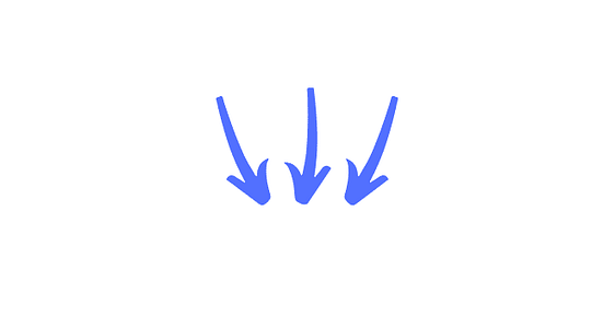 3 arrows